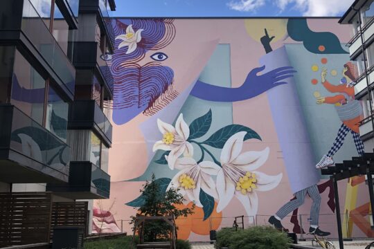 Malski muraali Lahti mural