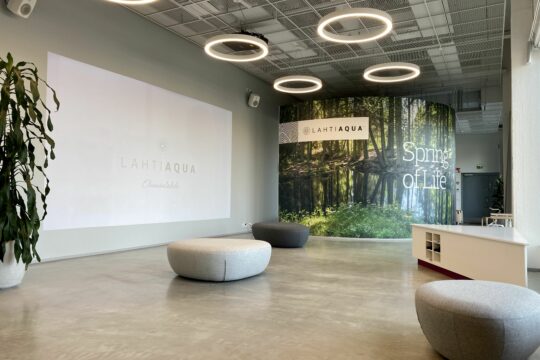 Lahti Aqua vierailijakeskus visitor centre