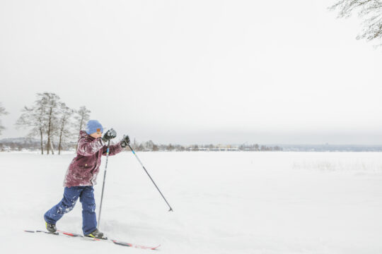 Mukkula hiihto skiing