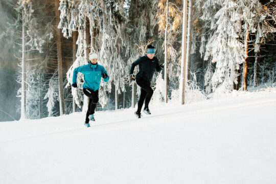 Maastojuoksua Salpausselällä running