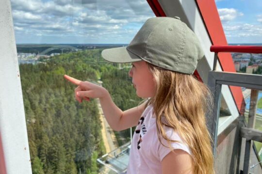 Suurmäki Lahti Hyppyrimäen näköalatasanne
