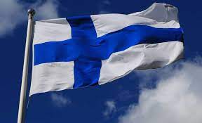 Suomen lippu Finnish flag