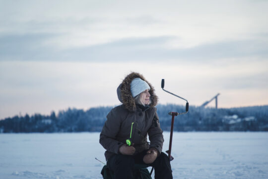 Pilkkiminen Vesijärvi