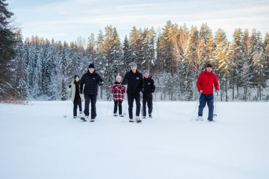Vierumäki lumi- ja liukulumikenkäilyretki