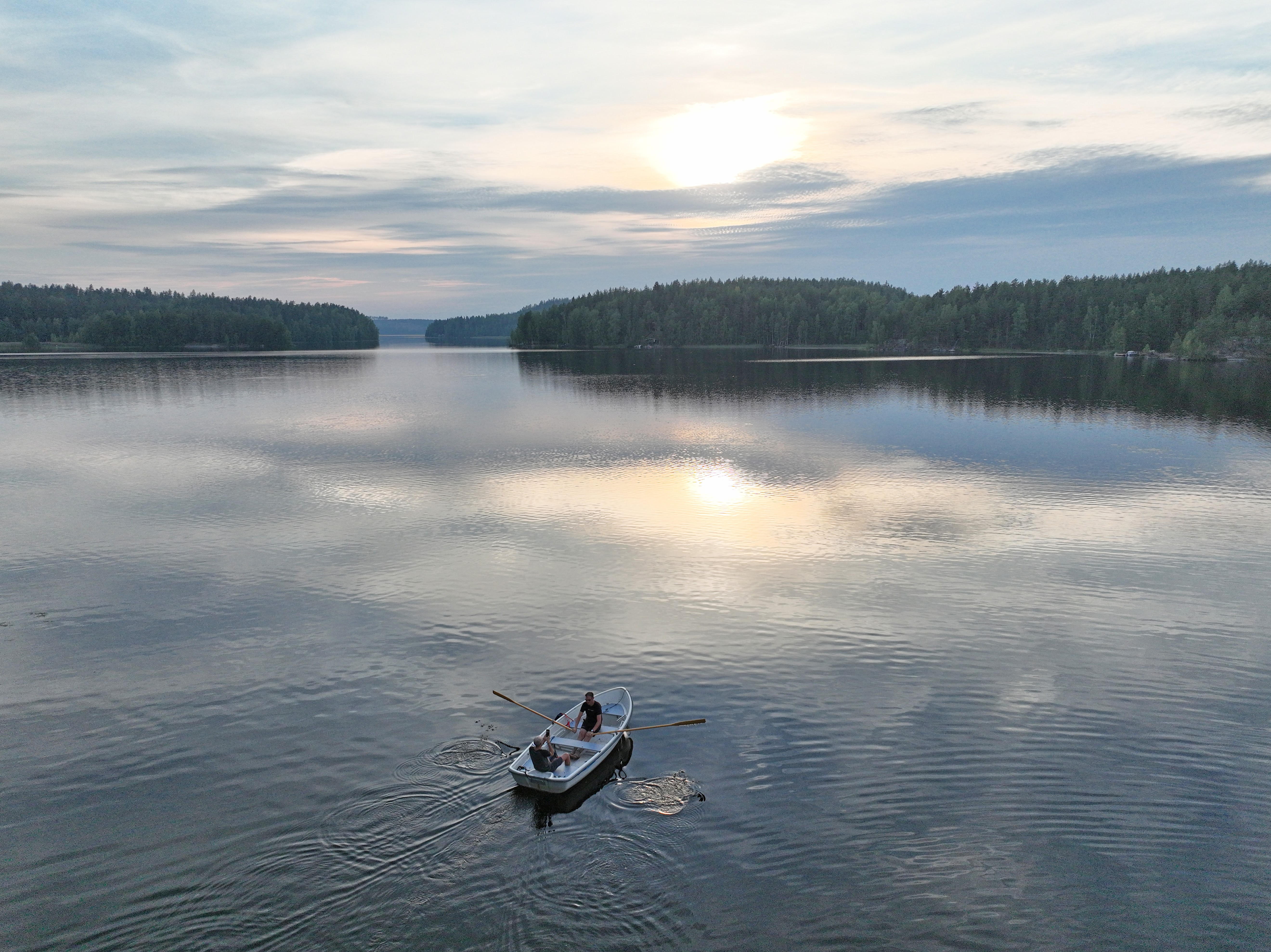 Soutuvene järvellä