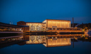 Sibeliustalo Lahden satamassa