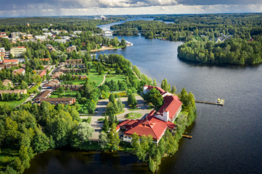 Hotelli Kumpeli ilmakuva