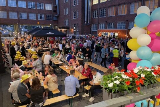 4event Summerfest Ravintola Werstaalla, Askonalueen sisäpihalla