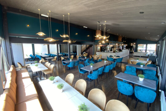 Ravintola Teivaan Lokki, ravintolasali