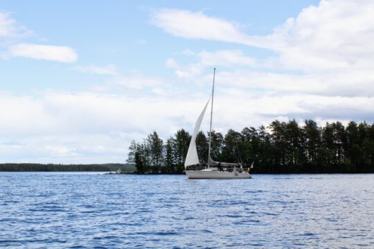 Purjevene Päijänteellä